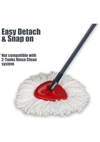 Paspas Değiştirme Başlığı O Cedar Spin Paspas ile Uyumlu Paspas Yedekleri - Mikrofiber, Derinlemesine Temizleme, Yıkanabilir ve Değiştirmesi fiyatları