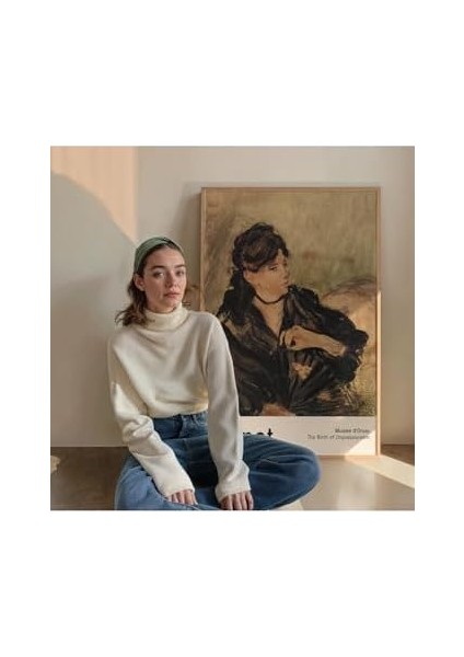 Tanıtım Manet Çerçevesiz Poster, Modern Dekoratif Çerçevesiz Poster, Tablo, Manet-2, 50 x 70 modelleri