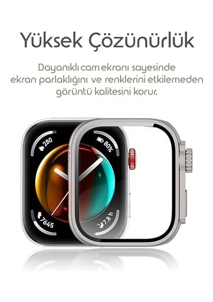 Fit 3 Için Kasa Dönüştürücü Kılıf Yeni Nesil Görünüm Veren Pc + Temperli Ekran Koruyuculu Dokunmatiği Etkilemeyen Sert Materyalli Kasa Koruyucu Fit 3 Kılıfı (Titanyum) fiyatları