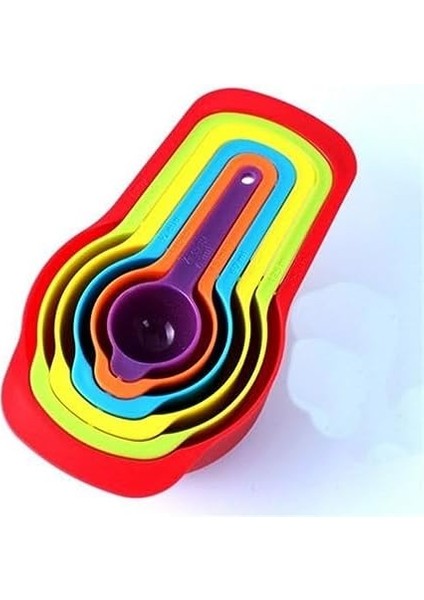 Ölçü Kaşığı Kabı 5li Şeker Sıvı Ölçer Aparat modelleri