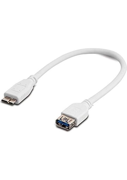 SL-30NT35 USB 25CM Beyaz 3/s5 Otg Kablosu