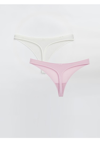 Yeni Sezon Düz Tanga Külot 2'li