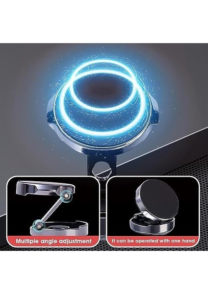 Nr6 Alüminyum Kasa Araç Içi Telefon Tutucu Çinko Alaşımlı Torpido Üstü 360 Derece 4-6,5 Inch modelleri