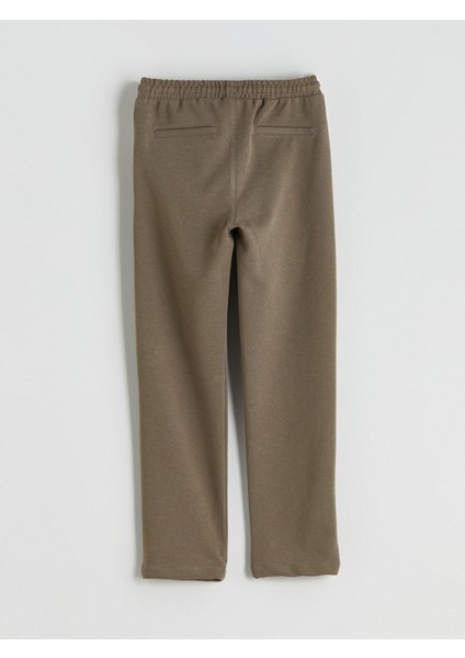 Yeni Sezon Beli Lastikli Dokulu Erkek Çocuk Pantolon modelleri