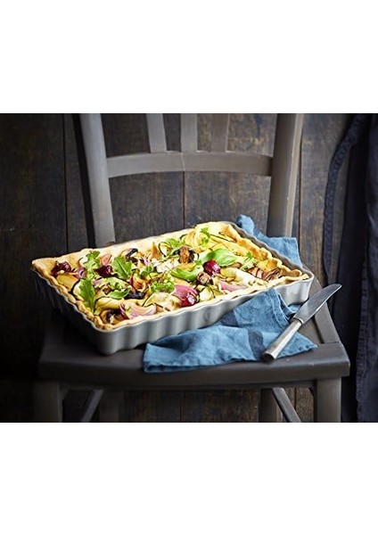 Henry Tart Kabı Yuvarlak 24 x 34 cm Ekru/clay modelleri