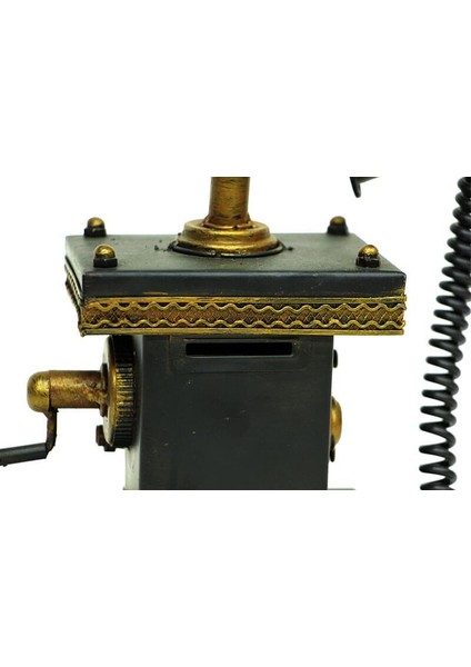 Dekoratif Metal Telefon Kumbaralı Kumbara Biblo Hediyelik (770770) fiyatları