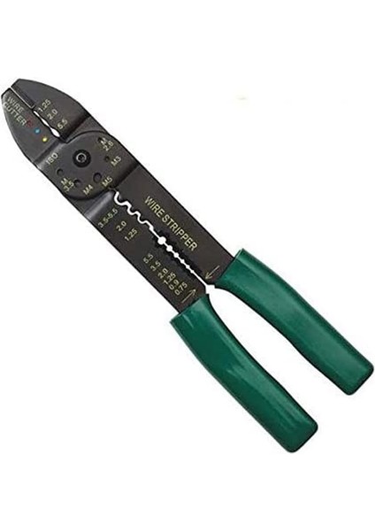 T 24006, Kablo Sıyırma/pabuç Sıkma (225MM), Siyah, Yeşil