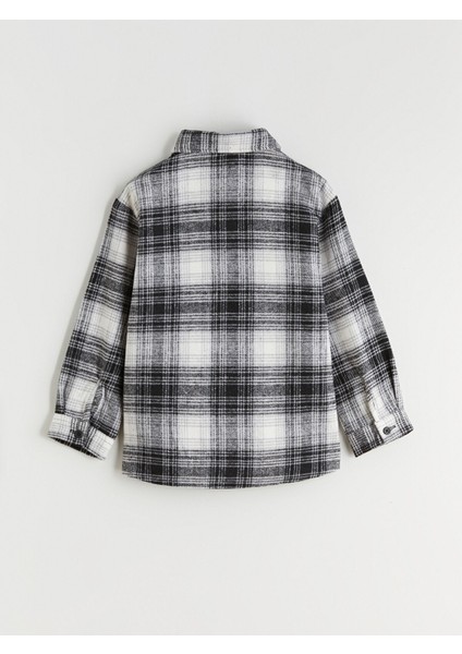 Yeni Sezon Uzun Kollu Ekose Erkek Çocuk Gömlek modelleri