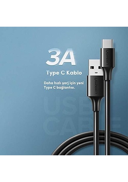 Usb-A & Usb-C Şarj ve Kablosu, 2 Metre, Siyah fiyatları