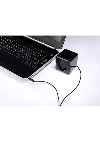 3.5mm - 3.5mm "-Slim", Altın Uç, 0.75M, Siyah fiyatları