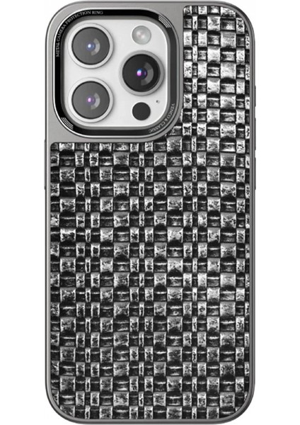 iPhone 14 Pro Brand Kapak - Gümüş