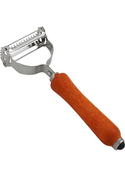 Çift Bıçaklı Ahşap Saplı Soyacak