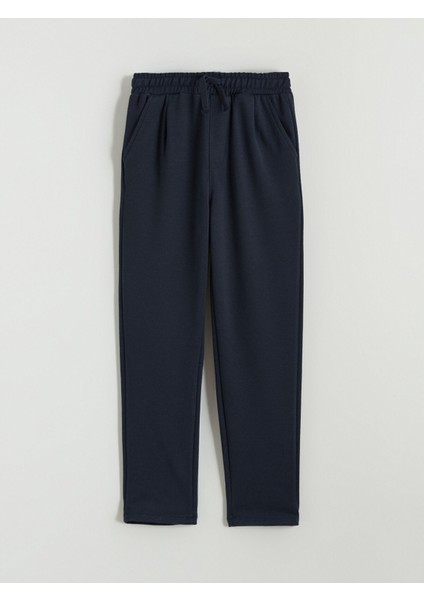 Yeni Sezon Beli Lastikli Pileli Erkek Çocuk Pantolon