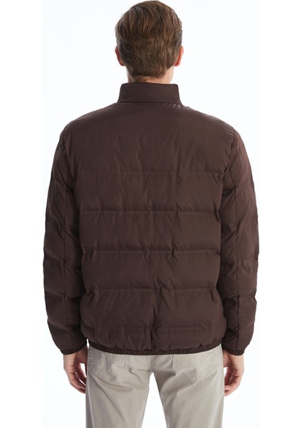 Yeni Sezon Standart Kalıp Dik Yaka Erkek Şişme Mont indirimleri