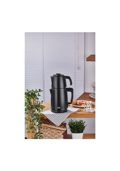 Keyfidem Çay Makinası Mat Siyah modelleri