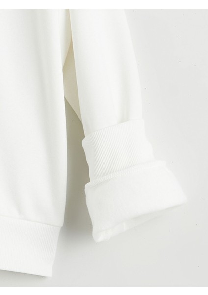 Yeni Sezon Miami Baskılı Kız Çocuk Kalın Sweatshirt modelleri