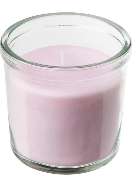 Lugnare Cam Kokulu Mum (Yasemin/pembe), Çap: 7,5 cm