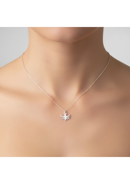 925 Ayar gümüş kolye anka kuşu SM1429 modelleri