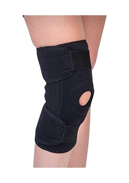 Ezoshop Patella Destekli Ayarlanabilir Çapraz Bağ Diz Bandajı Neopren Dizlik
