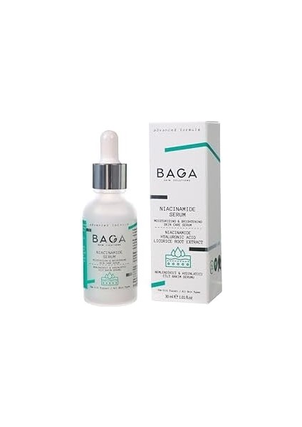 Baga Niacinamide Serum 30 ml | Gözenek Sıkılaştırıcı & Leke Karşıtı