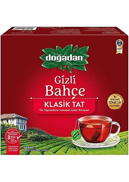 Dogadan Gizli Bahçe 100 Lük Ft Bardak Poşet fiyatları