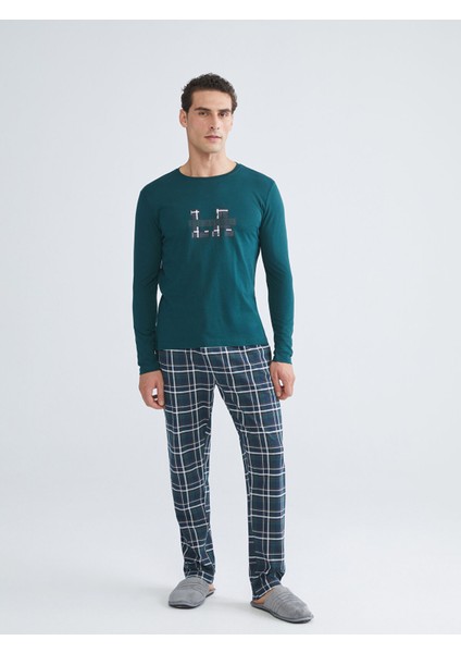 Yeni Sezon Standart Kalıp Erkek Pijama Takımı fiyatları