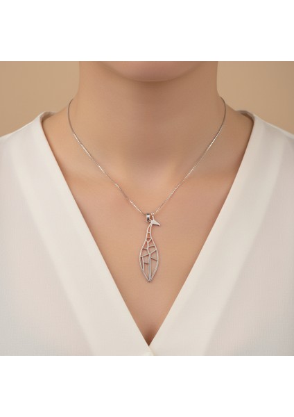 925 Ayar gümüş kolye zürafa SM2343 modelleri