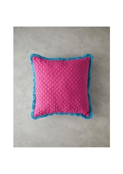 Orkney Pamuk Kırlent Kılıfı Fuşya modelleri