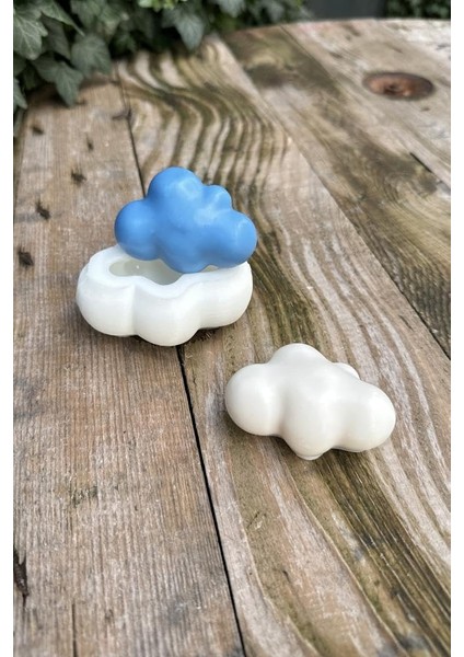 Concept Bubble Bulut 3D Mum Kalıbı (Silikon)