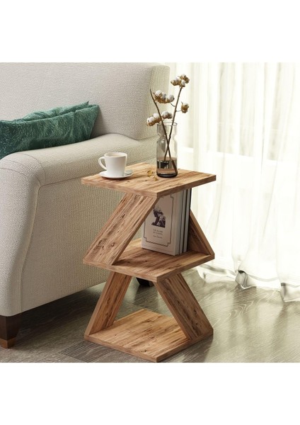 Yan Sehpa Atlantik Çam