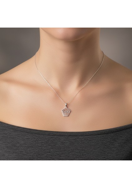 925 Ayar gümüş kolye kapkek SM3581 modelleri