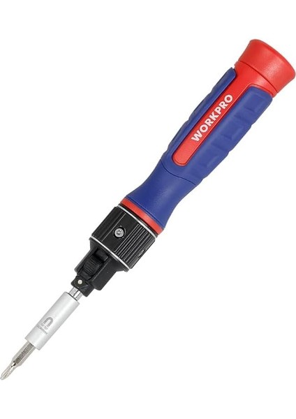 WP221070 9-In-1 Profesyonel Cr-V Cırcırlı Manyetik Tornavida Seti