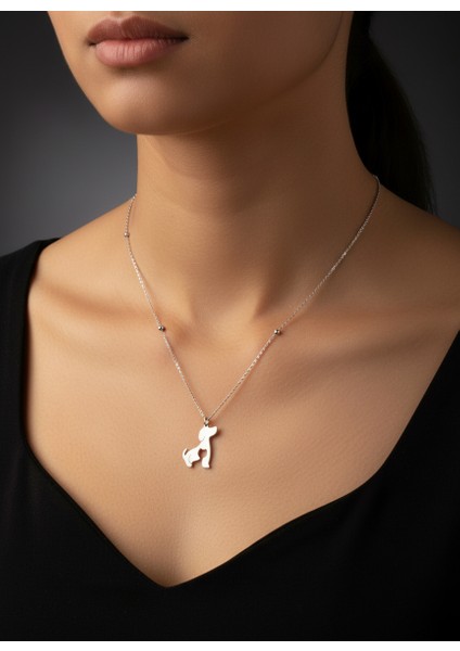 925 Ayar gümüş kolye kedi ve köpek SM3760 modelleri