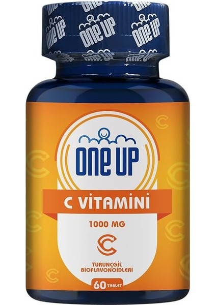 One Up C Vitamini 1000 Mg 60 Tablet Aromasız Renkli fiyatları