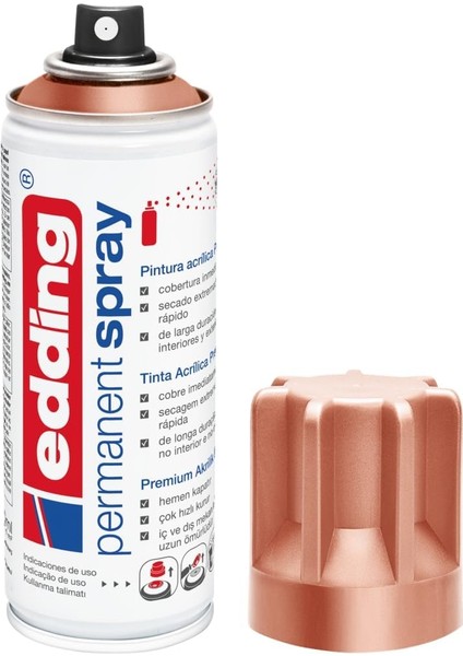 5200 Permanent Sprey Premium Akrilik Bakır
