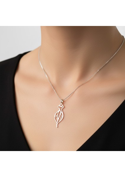 925 Ayar gümüş kolye balerin SM3362 modelleri