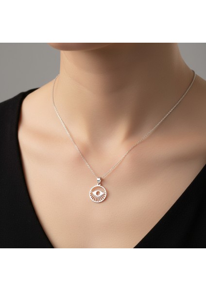 925 Ayar gümüş kolye Horus'un Gözü SM3649 modelleri