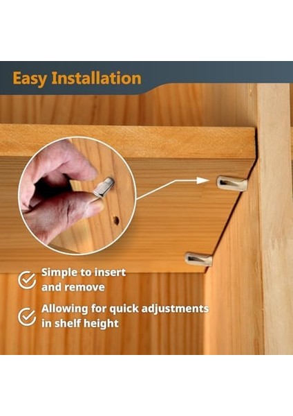 QP1106 1/4 Inç Raf Mandalları, 1/4 Inç,, 100 modelleri