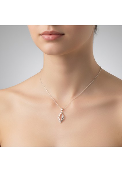 925 Ayar gümüş kolye fındık SM3448 modelleri