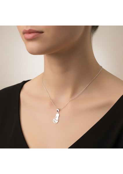 925 Ayar gümüş kolye ayak SM4630 modelleri