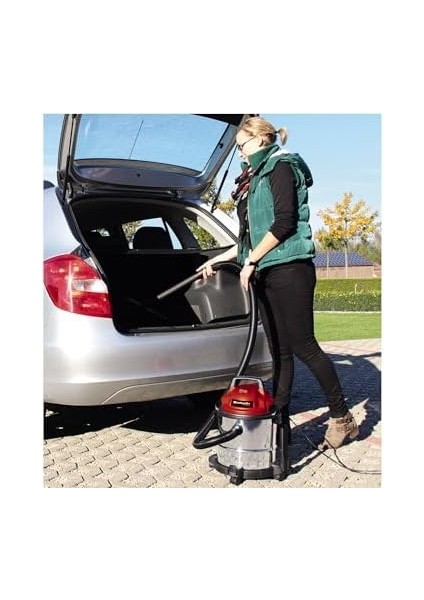 Islak/kuru Endüstriyel Süpürge Tc-Vc 1815 S (1250 W, 15 L Paslanmaz Çelik Hazne, 36 mm Hortum Sistemi, Aksesuar Tutucu, Kombine Başlık) - 2342390 modelleri