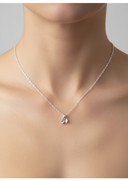 925 Ayar gümüş kolye Harf M SM2582 modelleri