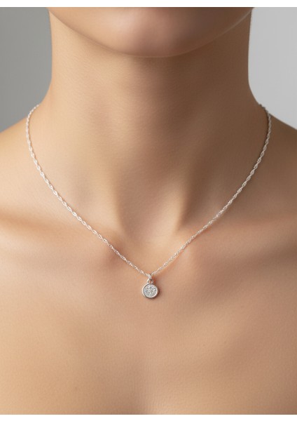 925 Ayar gümüş kolye Harf M SM2584 modelleri