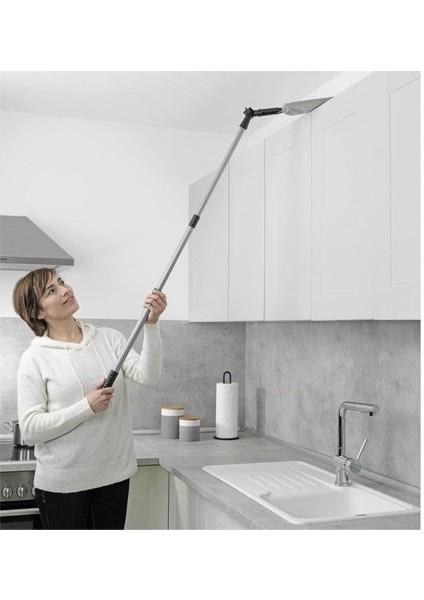 Teleskopik Toz Alma Fırçası – 116-182 cm Uzayabilen Saplı Pratik Temizlik Aracı