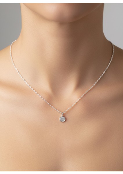 925 Ayar gümüş kolye Harf M SM2991 modelleri