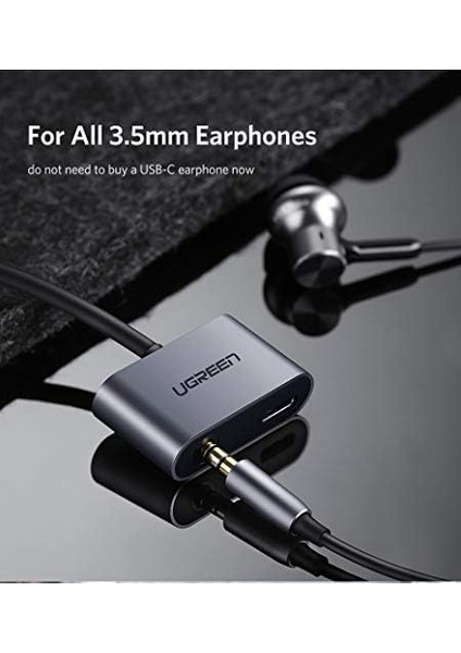 Type-C 3.5mm Kulaklık ve Şarj Dönüştürücü modelleri