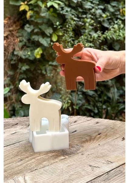 Concept Geyik 2d Mum Kalıbı (Silikon) (1 Adet)