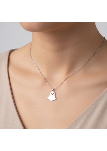 925 Ayar gümüş kolye hayalet SM3929 fiyatları