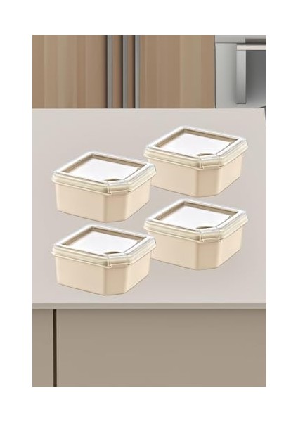 4'lü Q-Box Saklama Kabı 350 ml fiyatları