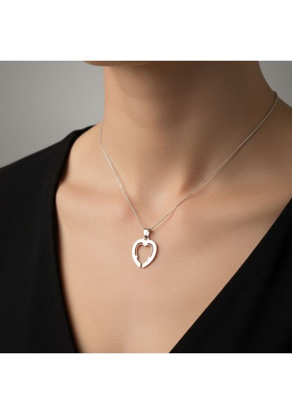 925 Ayar gümüş kolye nal SM3971 fiyatları